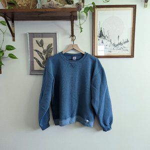 y2k vintage Russel Athletic crewneck sweatshirt powder blue
